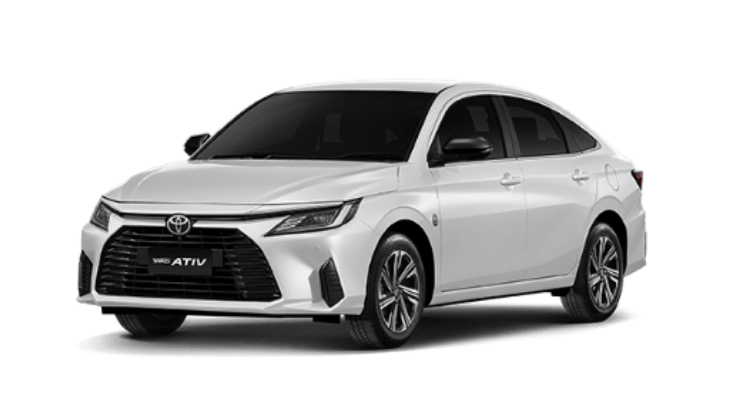 Toyota Yaris Ativ White 2024–2025